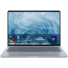 ASUS Zenbook 14 OLED UX3480AA-SU535W - Ordenador Portátil " WQXGA+ 120Hz (Intel Core Ultra 7 355, 24GB RAM, 512GB SSD, Graphics, Windows 11 Home) Azul ártico - Teclado QWERTY español