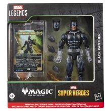 Figura hasbro marvel legends series x magic: the gathering black panther