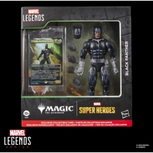 Figura hasbro marvel legends series x magic: the gathering black panther