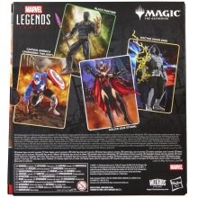 Figura hasbro marvel legends series x magic: the gathering capitan america