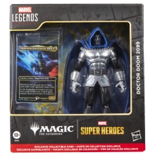 Figura hasbro marvel legends series x magic: the gathering dr. doom 2099