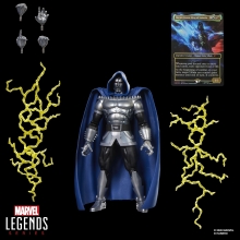 Figura hasbro marvel legends series x magic: the gathering dr. doom 2099