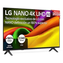 LG NANO 4K UHD AI 75NU850B6LA Televisor 190,5 cm (75") 4K Ultra HD Smart TV Wifi Negro