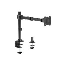 SOPORTE DE MESA EQUIP 650175 PARA 1 PANTALLA 13"- 32" DE BRAZO INCLINABLE Y GIRATORIO 360Âº MAX. VESA