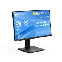 MONITOR 24" USB-C DP HDMI HANNSPREE EB241CJB TRANSFLECTIVE FHD 75Hz 6ms ALTAVOZ REGULABLE NEGRO