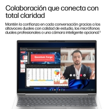 HP ProBook 4 G2i 16 inch Notebook AI PC Wolf Pro Security Edition Intel Core 5 Portátil 40,6 cm (16") WUXGA 16 GB LPDDR5x-SDRAM 512 GB SSD Wi-Fi 7 (802.11be) Windows 11 Pro Plata
