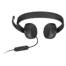 HEADSET USB -A LENOVO WIRED STEREO CANCELACION RUIDO, BOTON DE MICRO Y CONTROL VOLUMEN