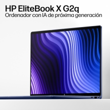 HP EliteBook X G2q 14 inch Notebook Next Gen AI PC Wolf Pro Security Edition Copilot+ PC Snapdragon X1P-42-100 Portátil 35,6 cm (14") WUXGA 32 GB LPDDR5x-SDRAM 1 TB SSD Wi-Fi 7 (802.11be) Windows 11 Pro Azul