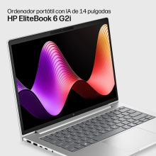 Portatil hp elitebook 6 g2i notebook ai core 5 - 320 -  16gb -  ssd 512gb -  14 pulgadas fhd+ -  w11p