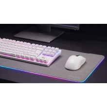 MOUSE MARS GAMING WIRELESS Y BLUETOOTH MMW-ELITEW TRI-MODE 2.4GHZ BT 5.4 6 BOTONES 20000 DPI BLANCO