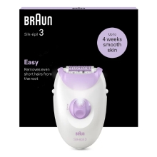 Braun Silk-épil 3 3-000 20 pinzas Púrpura, Blanco