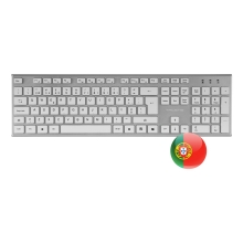TECLADO MOUSE Y ALFOMBRILLA WIRELESS TACENS ZENITHWPT LOW PROFILE TECLA COPILOT 3200DPI PORTUG