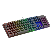 TECLADO MARS GAMING USB MK422 MECANICO SWITCH BROWN FRGB ITALIANO NEGRO
