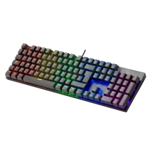 TECLADO MARS GAMING USB MK422 MECANICO SWITCH BROWN FRGB ITALIANO NEGRO