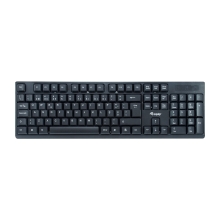 TECLADO Y MOUSE EQUIP LIFE WIRELESS COMBO 2.4GHZ COLOR NEGRO PORTUGUES 245222