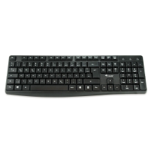 TECLADO EQUIP USB 245212 RESISTENTE DERRAMES 105 TECLAS PORTUGUES NEGRO 245212
