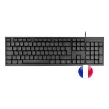 TECLADO Y MOUSE TACENS ANIMA ACP02FR TECLADO USB Y MOUSE USB 1600DPI COLOR NEGRO FRANCES