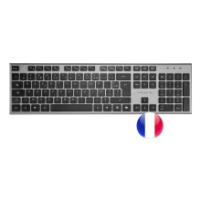TECLADO MOUSE Y ALFOMBRILLA WIRELESS TACENS 6ZENITHFR LOW PROFILE TECLA COPILOT 3200DPI NEGRO