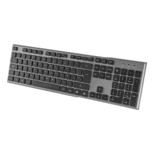 TECLADO MOUSE Y ALFOMBRILLA WIRELESS TACENS ZENITHWPT LOW PROFILE TECLA COPILOT 3200DPI NEGRO PORTUG