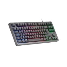 TECLADO MARS GAMING USB MK023 TKL H-MECH FRGB FRANCES NEGRO