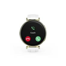 SMARTWATCH HAMA 7000 AMOLED 1.32" IP68 3ATM MANOS LIBRES DIFERENTES SENSORES BLANCO ORO