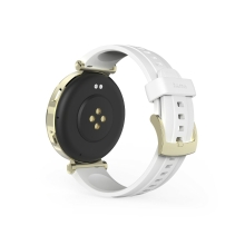 SMARTWATCH HAMA 7000 AMOLED 1.32" IP68 3ATM MANOS LIBRES DIFERENTES SENSORES BLANCO ORO