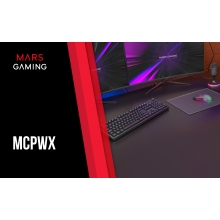 TECLADO MOUSE Y ALFOMBRILLA MARS GAMING MCPWXPT NEGRO H-MECH FRGB 3200DPI PORTUGUES