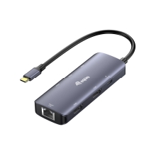 DOCKING USB-C EQUIP 133501 2XHDMI 2XUSB-A 1XUSB-C 1XUSB-C PD100W 1XRJ45 MST