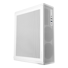 Caja Tacens 2AEROSLIM500 Slim 500W mATX mesh USB-C blanco