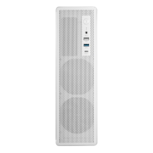 Caja Tacens 2AEROSLIM500 Slim 500W mATX mesh USB-C blanco