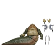 Figura hasbro star wars the mandalorian and grogu rotta the hutt