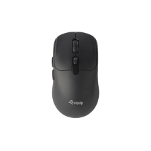 MOUSE EQUIP WIRELESS 245123 1600dpi 6 BOTONES DUAL MODE COLOR NEGRO