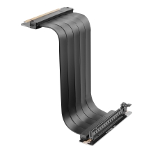 CABLE RISER PCIE 4.0 MARS GAMING MCAPCIE40  x16 FLEXIBLE NEGRO CONECTOR 90º