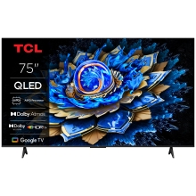 TCL T69C 75T69C Televisor 190,5 cm (75") 4K Ultra HD Smart TV Wifi Negro 350 cd / m²