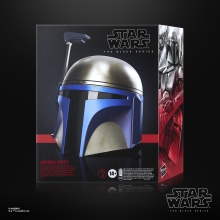 Réplica casco electrónico hasbro star wars the black series jango fett