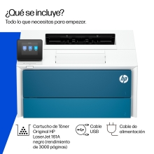 Impresora laser hp laserjet pro 4007dw monocromo duplex