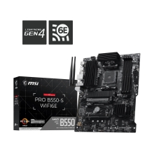 Placa base MSI Pro B550-S Wifi6E ATX AM4 4xDDR4