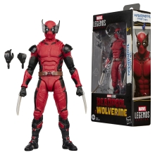 Figura hasbro marvel legends series deadpool & wolverine -  wolverinepool (concept art)