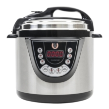 Cecotec 02003 olla a presión 6 L Negro, Acero inoxidable 1000 W