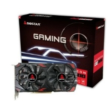 VGA BIOSTAR RX580-8GB GDDR5, PCIE, 2DISPLAY PORT 1HDMI RELOJ 1244/1750 CUDA 2048 256-BITS VA5815RQ82