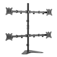 Soporte de mesa Equip 650127 17" a 32" 4 pantallas con peana