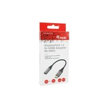 Adaptador Equip DisplayPort 1.2 macho a HDMI hembra 4K 15cm