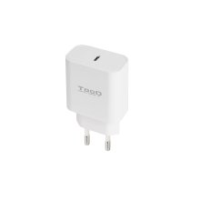 Cargador de pared TooQ TQWC-PDUSBC20W USB Tipo C PD 20W blanco