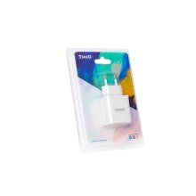Cargador de pared TooQ TQWC-PDUSBC20W USB Tipo C PD 20W blanco