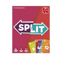 Split - Juego de Cartas Estratégico Multicolor para Niños a Partir de 8 Años