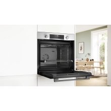 Horno Bosch HBG536EW3 71L AquaClean LCD Blanco