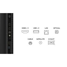 TV TCL 50" 50P7K UHD QLED Google TV Dolby Atmos