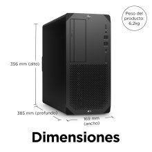 Ordenador hp z2 g9 i7 - 14700k 32gb ssd 1tb