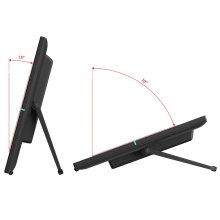 Monitor portátil HANNS HT279PPB 27" táctil FHD multimedia vesa DP HDMI