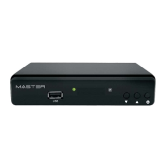 SINTONIZADOR TDT MASTER ZAP2610-MH HD DVB-T2 H.265 HEVC